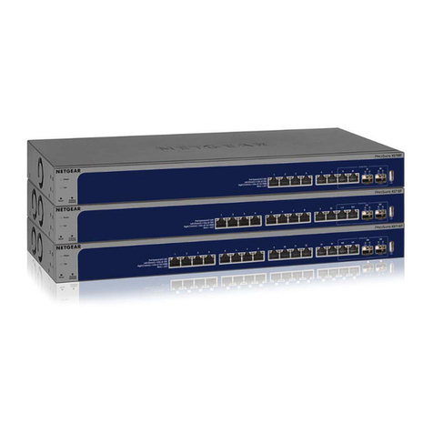 NETGEAR XS708T User manual