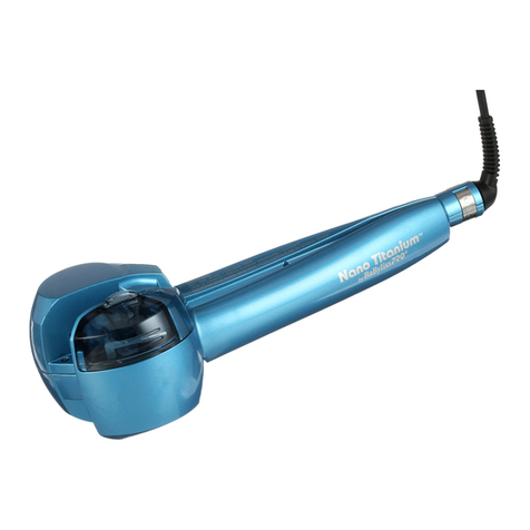 BaByliss PRO Nano Titanium MiraCurl BABNTMC2C User manual