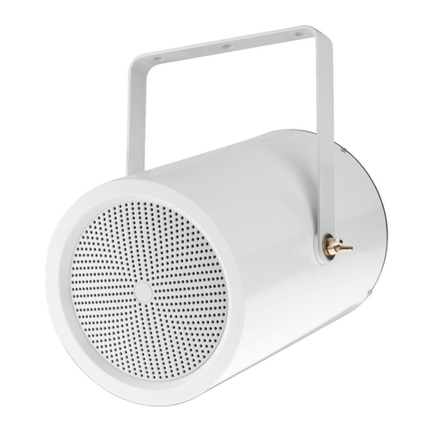 Monacor EDL-255/WS User manual