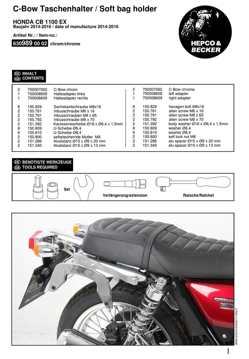 hepco & becker 630989 00 02 User manual hepco & becker 630989 00 02 User manual