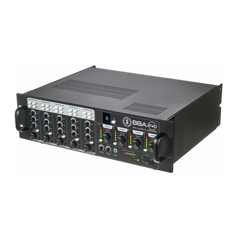 AEB ADVANCED NATIVE TECHNOLOGIES BBA 240 user manual