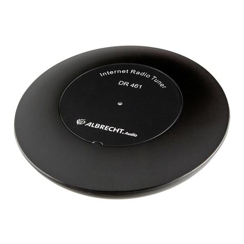 Albrecht Audio DR 461 manual