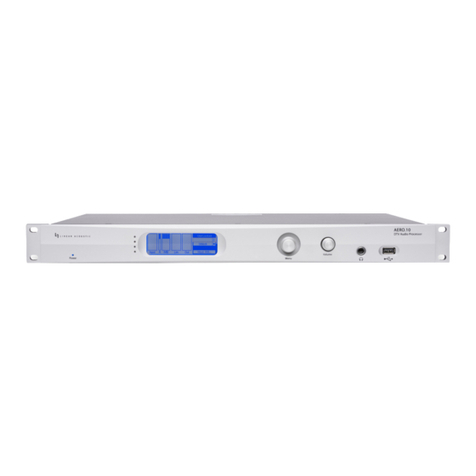Telos Alliance LINEAR ACOUSTIC AERO.10 Quick start installation guide