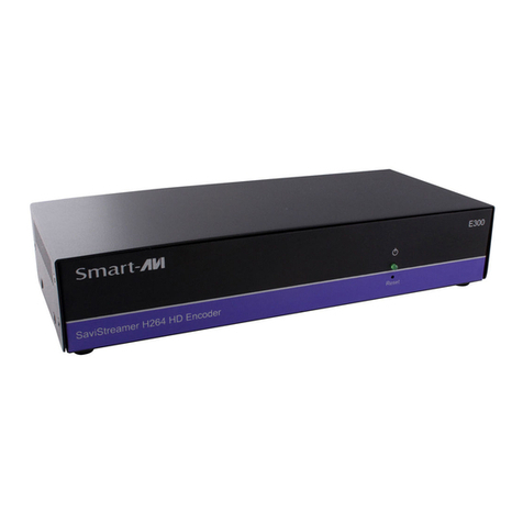SMART-AVI SaviStreamer E300 User manual SMART-AVI SaviStreamer E300 User manual