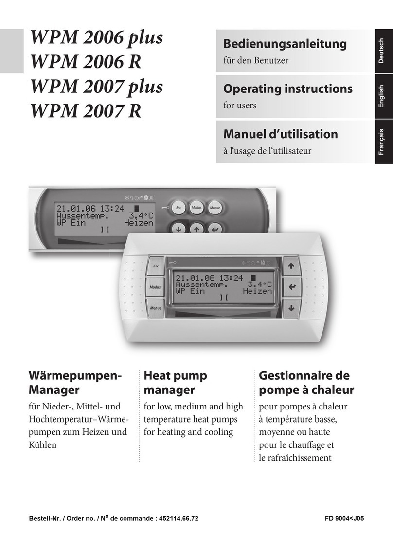 Dimplex WPM 2006 plus Instruction Manual