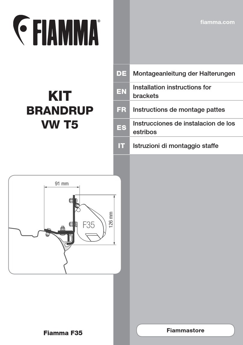 Fiamma F35 installation instructions