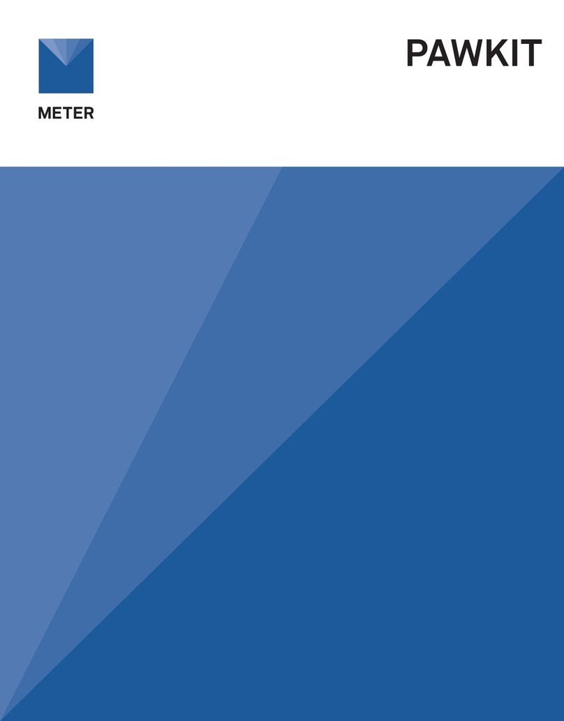 METER AQUALAB PAWKIT User manual