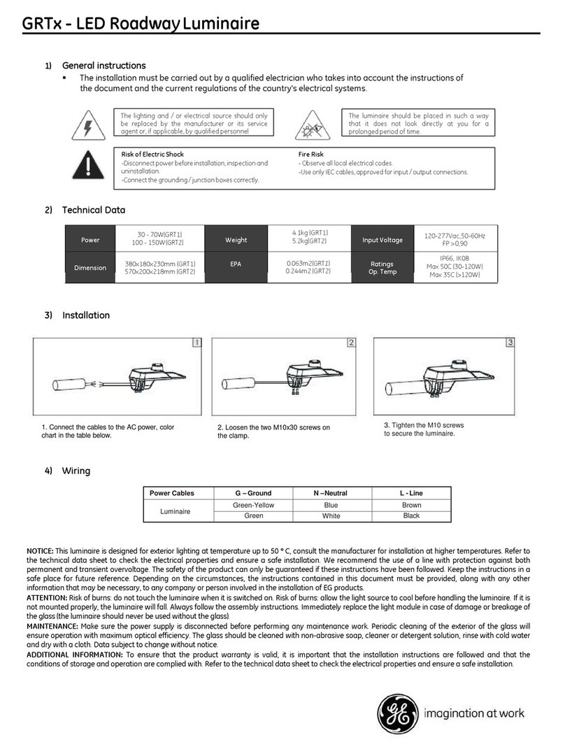 GE GRT Series User manual