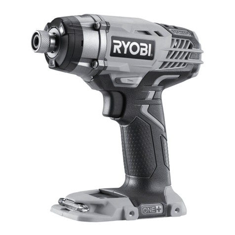 Ryobi R18ID3 User manual
