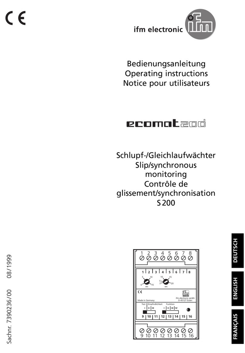 IFM Ecomat 200 S 200 User manual