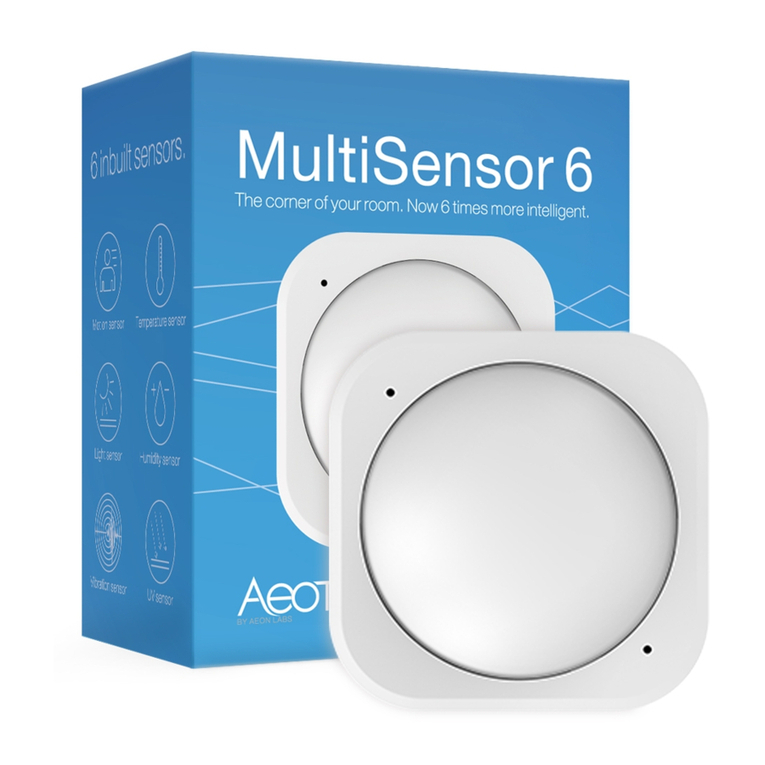 Aeon Labs Aeotec MULTISENSOR 6 User manual