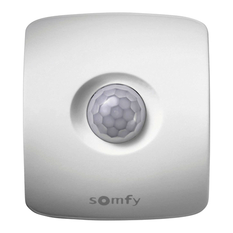SOMFY Movement Detector io manual