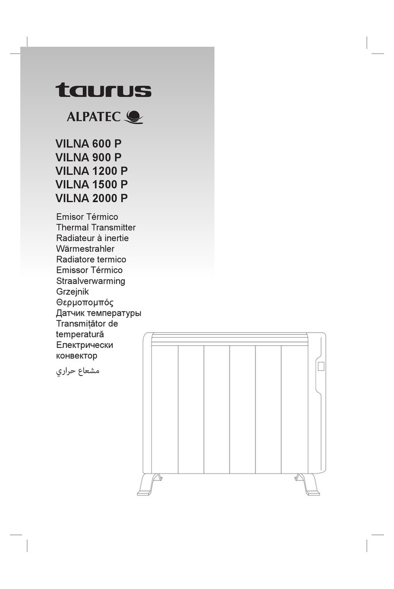 Taurus Alpatec VILNA 600 P User manual