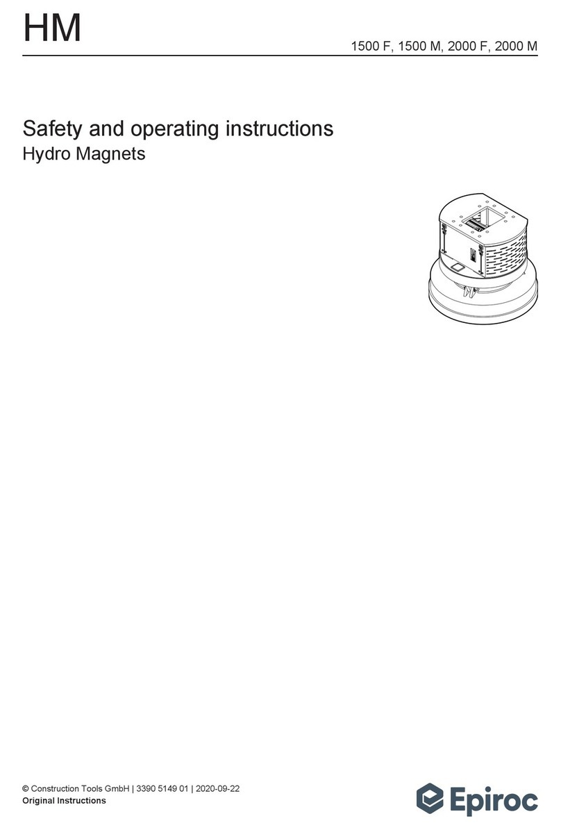 Epiroc HM Series Maintenance and service guide