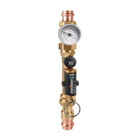 CALEFFI QuickSetter+ 132 Series User manual