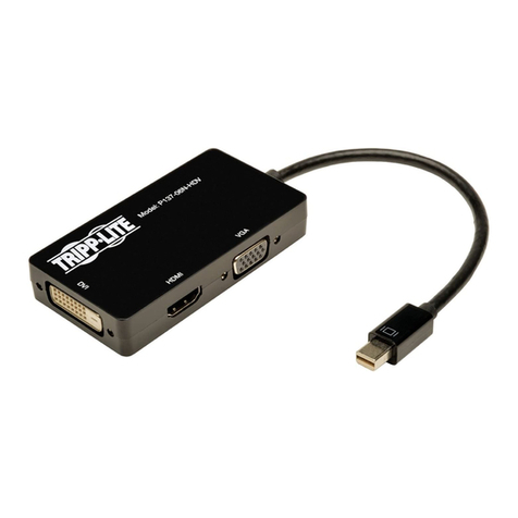 Tripp Lite P137-06N-HDV quick start guide