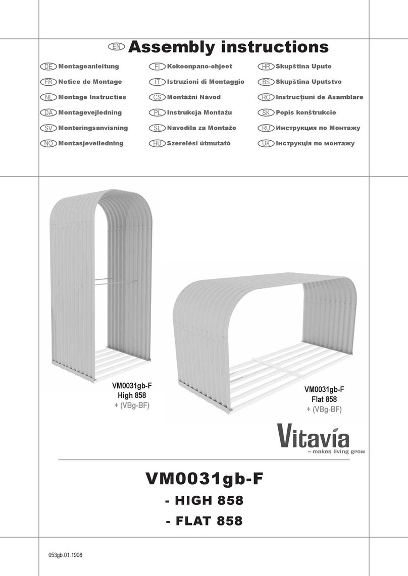 Vitavia High 858 Assembly instructions
