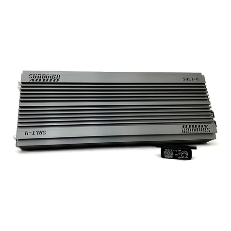 Sundown Audio SALT-4 owner's manual