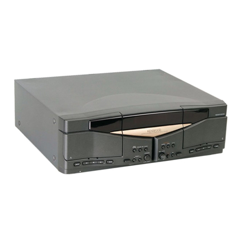Kenwood X-W320 User manual