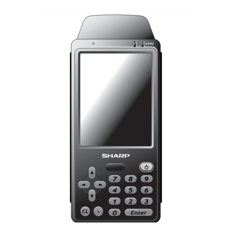 Sharp UP-X200 Hardware operation manual