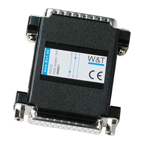 W&T 88001 manual