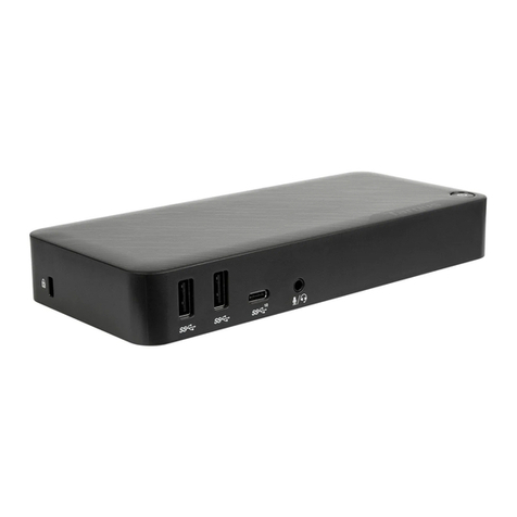 Targus USB-C DISPLAYPORT ALT MODE DOCKING STATION WITH 85W POWER... user guide