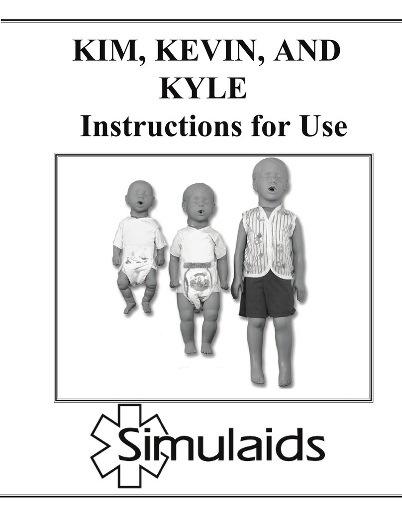 Simulaids KIM Instructions for use