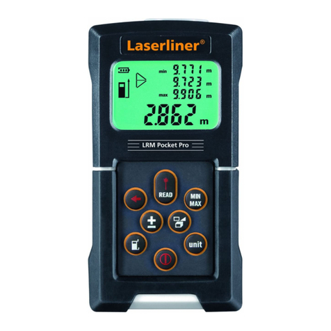 LaserLiner LaserRangeMaster Pocket Pro manual