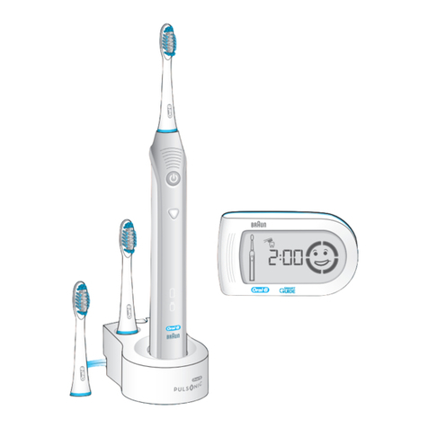 Braun Oral-B Pulsonic S 32.533.5 User manual