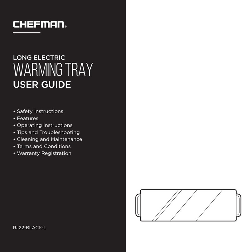 Chefman RJ22-BLACK-L User manual