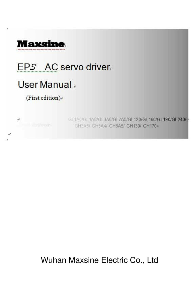 Maxsine EP3 AC Series user manual