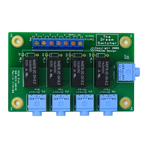 PRICOM Design Audio Switcher user manual
