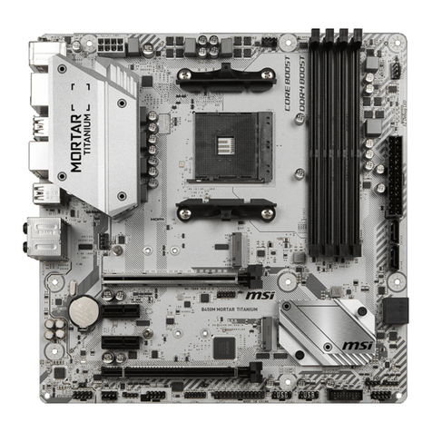 MSI B450M MORTAR TITANIUM quick start