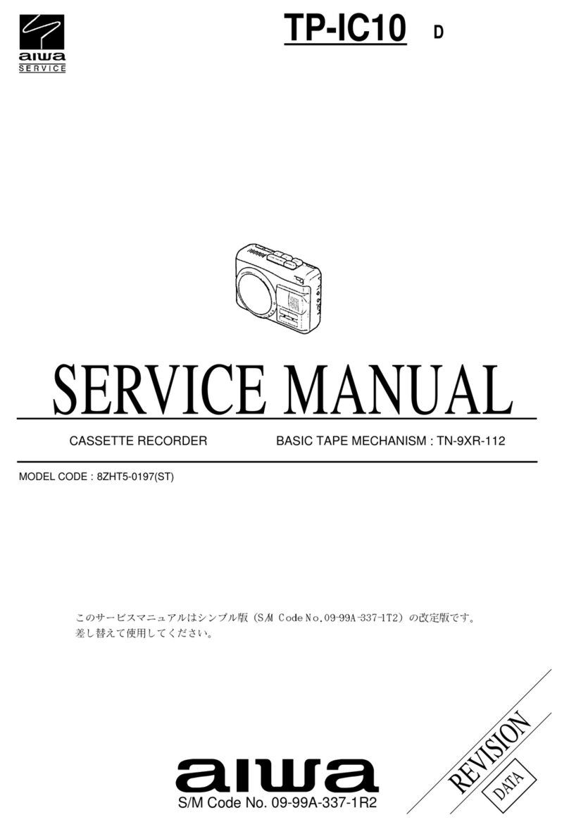 Aiwa TP-IC10 D User manual