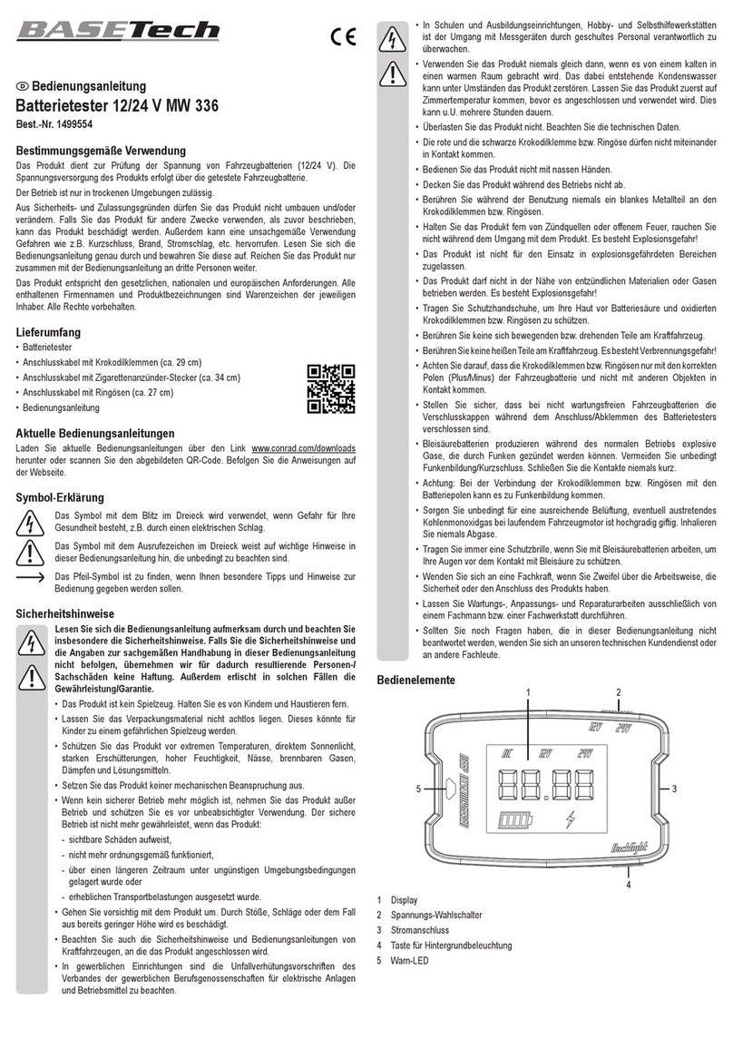 BASETech MW 336 operating instructions