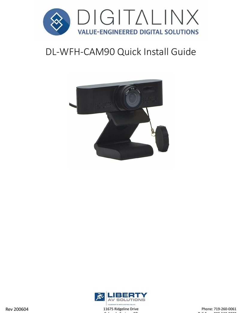 DigitaLinx DL-WFH-CAM90 Quick install guide
