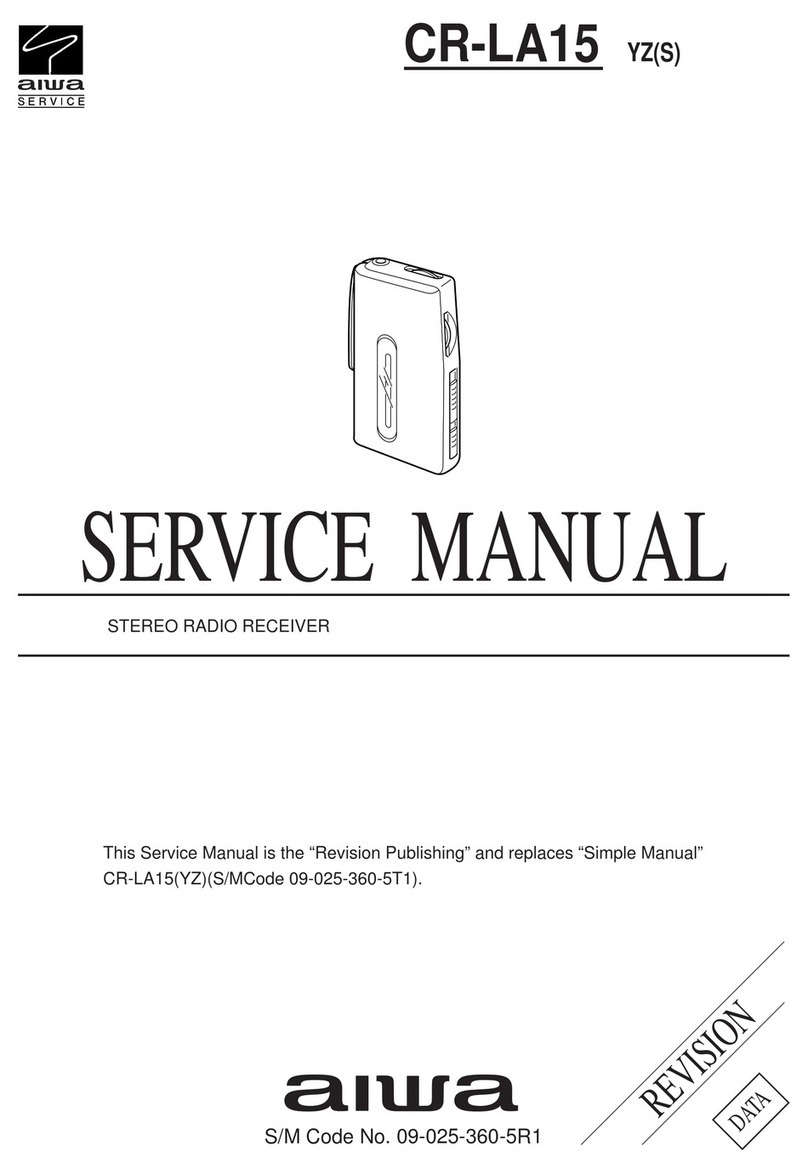 Aiwa CR-LA15 YZ User manual