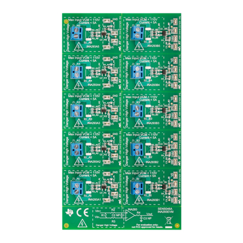Texas Instruments INA293EVM User manual
