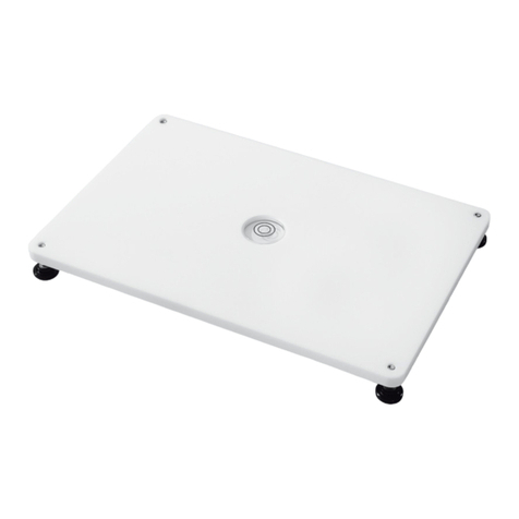 Roth Gel leveling table N854.1 Instructions for use
