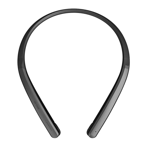 LG HBS-XL7 User manual