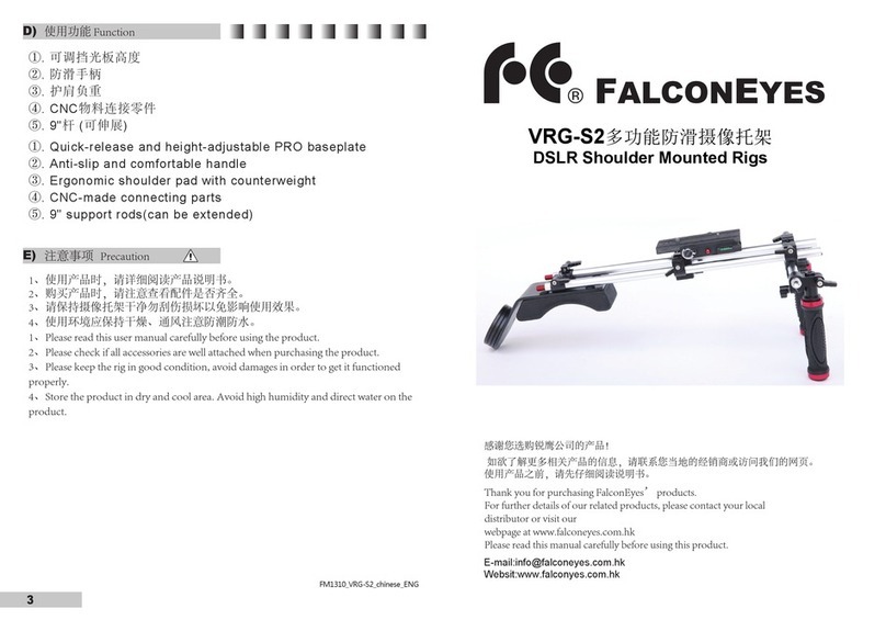 Falconeyes VRG-S2 User manual