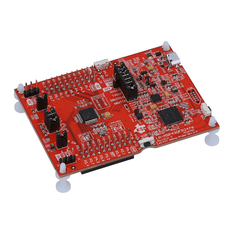 Texas Instruments LaunchPad MSP430FR2476 User manual