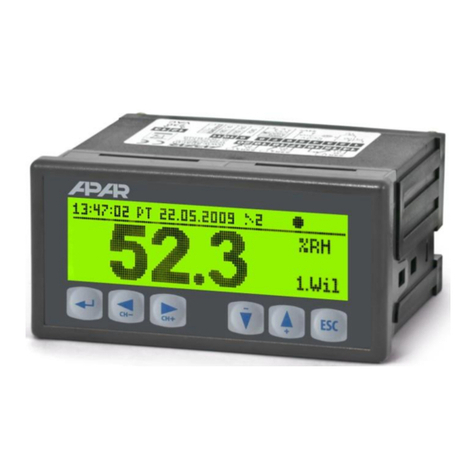 APAR AR200 Installation instructions