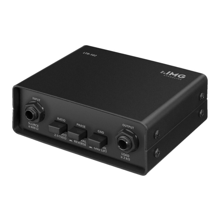 Monacor IMG STAGELINE LTR-102 User manual