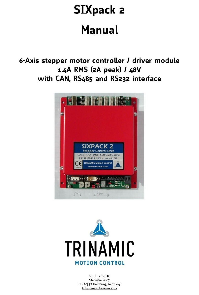 Trinamic SIXpack 2 User manual