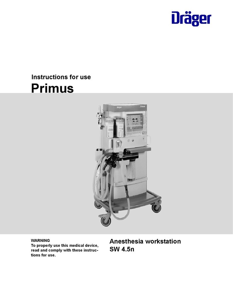 Dräger Primus SW 4.5n Instructions for use