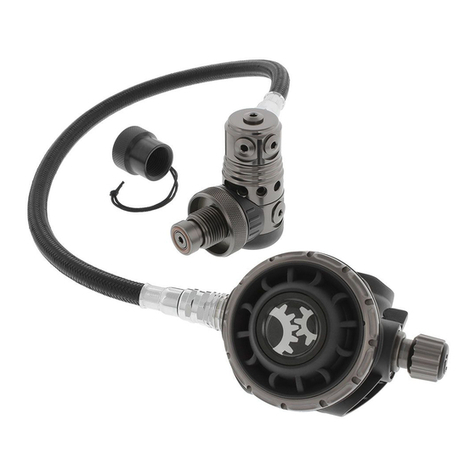 Dive Gear Express DGX Xtra First Stage Service manual