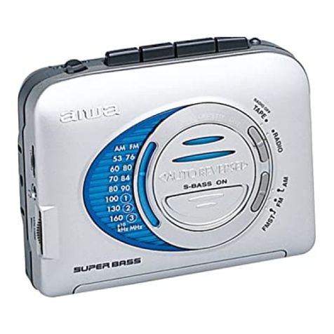 Aiwa HS-TA403 User manual Aiwa HS-TA403 User manual