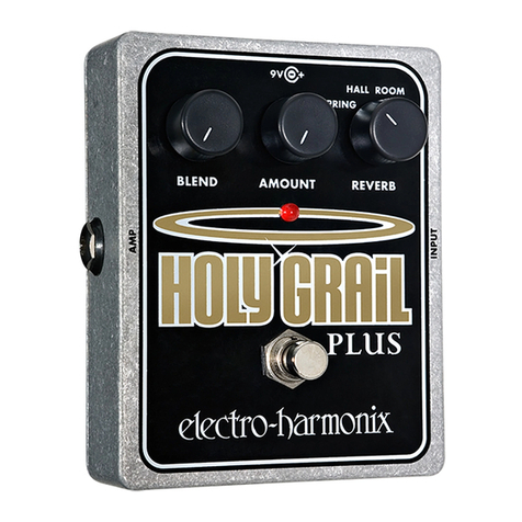Electro-Harmonix XO HOLY GRAIL PLUS User manual