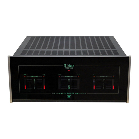 McIntosh MC7106 User manual